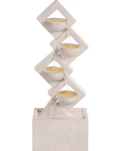 Havefontæne SHEGAR LED Beige