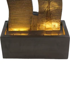 Havefontæne SUNLINE LED Brun