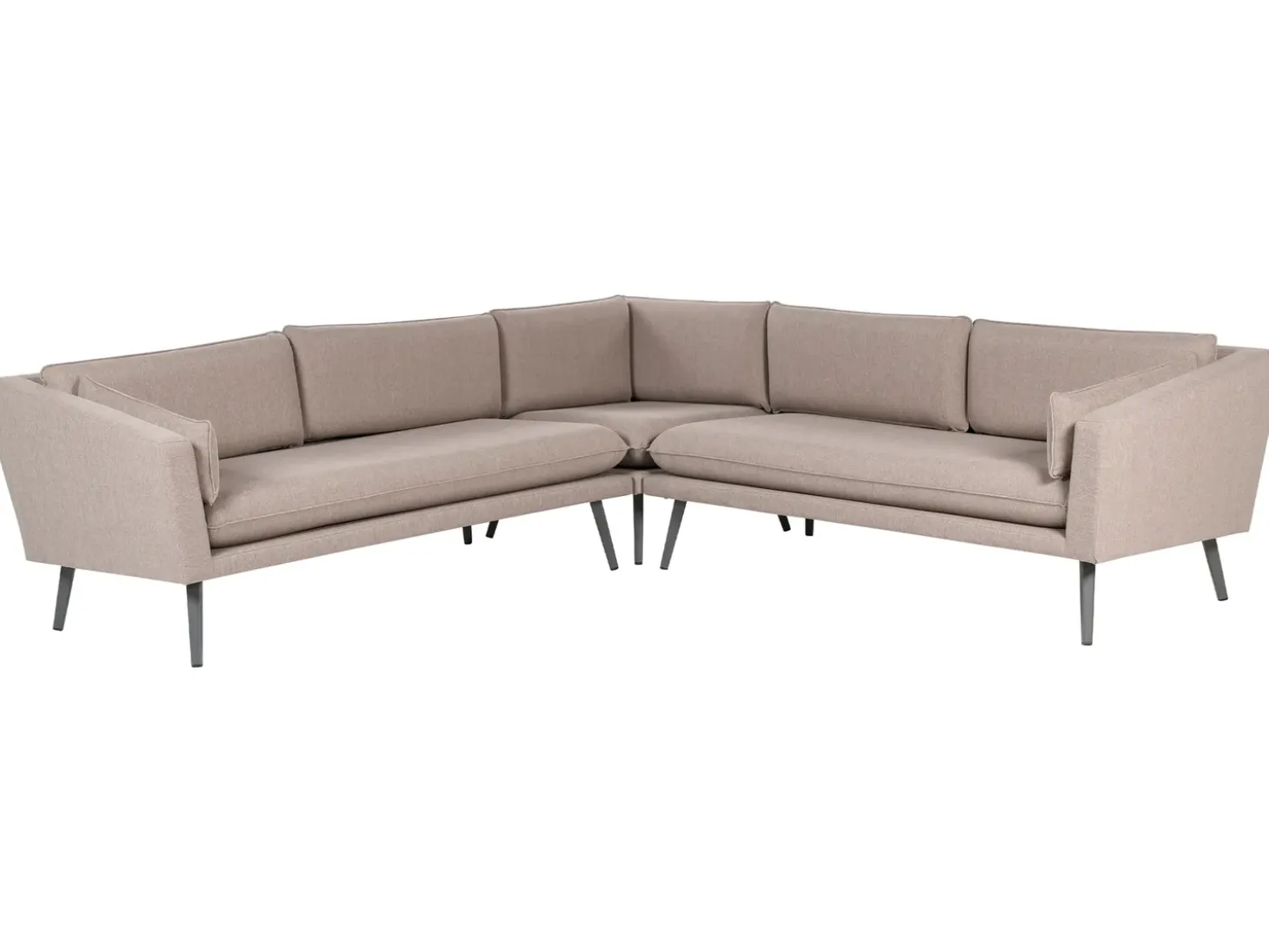 Have-hjørnesofa 5 personers LORETELLO Beige