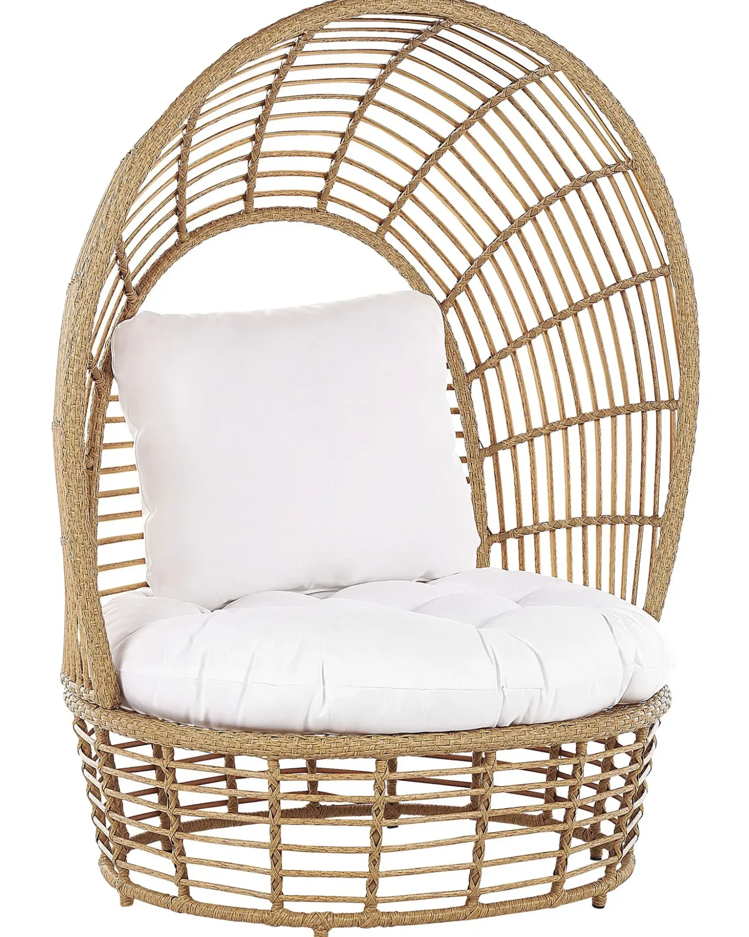 Havelænestol LIDO Rattan Beige