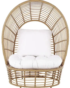 Havelænestol LIDO Rattan Beige