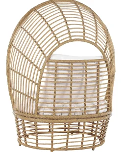 Havelænestol LIDO Rattan Beige