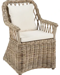 Havelænestol MAROS II Rattan Naturlig