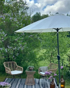 Haveparasol 255 cm BAIA Lys Beige