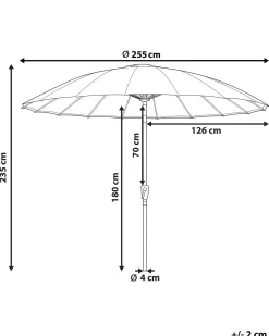 Haveparasol 255 cm BAIA Smaragdgrøn