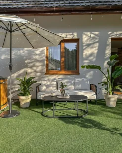 Haveparasol 285 cm BIBIONE Lys Beige