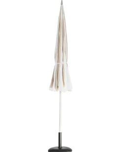 Haveparasol 245 cm MINOA Hvid/beige