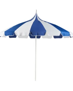 Haveparasol 245 cm MINOA Hvid/blå