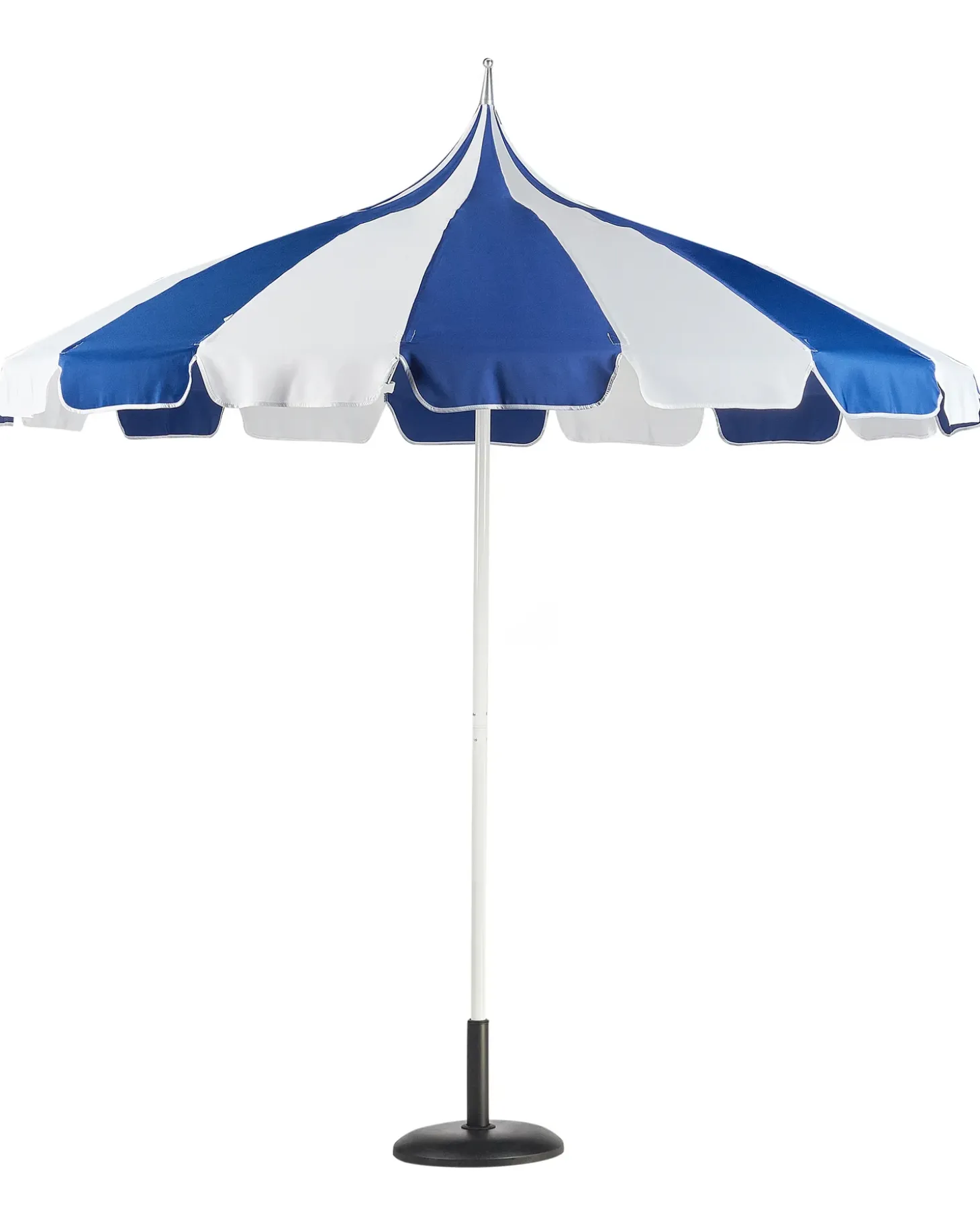 Haveparasol 245 cm MINOA Hvid/blå