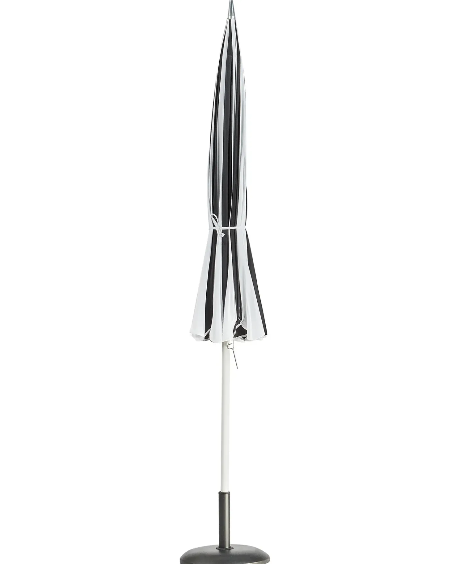 Haveparasol 245 cm MINOA Sort/hvid