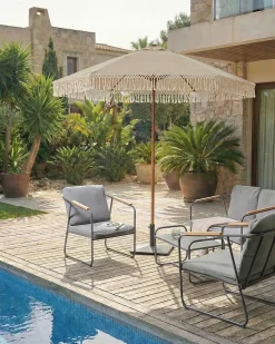 Haveparasol 258 cm MURASA Beige