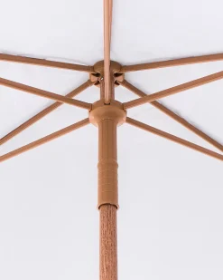 Haveparasol 258 cm MURASA Hvid
