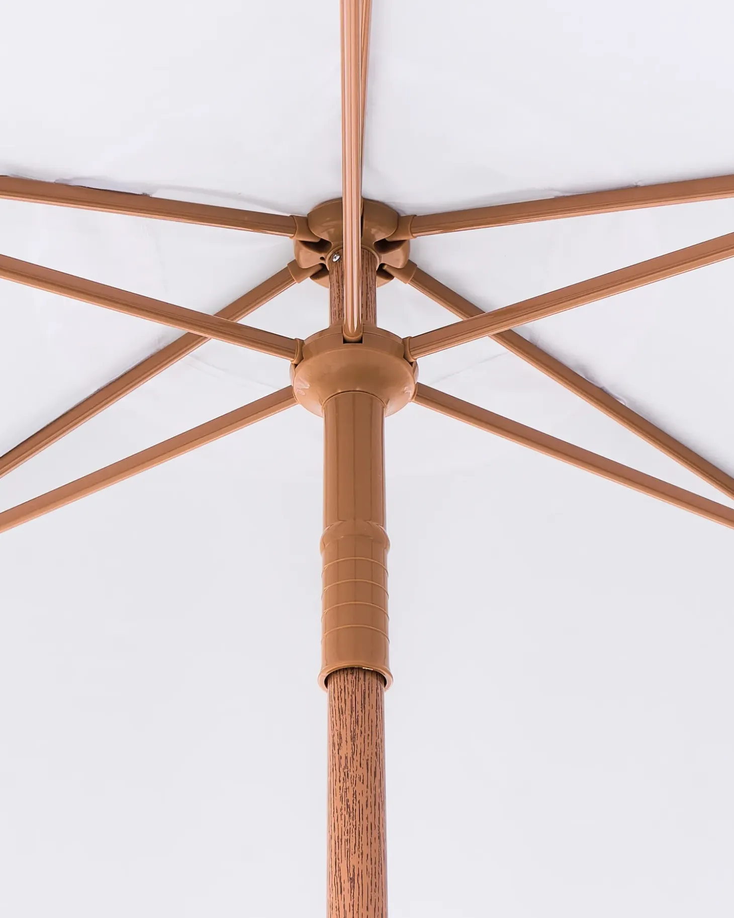 Haveparasol 258 cm MURASA Hvid