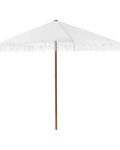 Haveparasol 258 cm MURASA Hvid