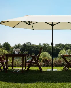 Haveparasol 460 cm SIBILLA Beige