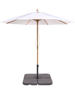 Haveparasol 270 cm TOSCANA Cremehvid