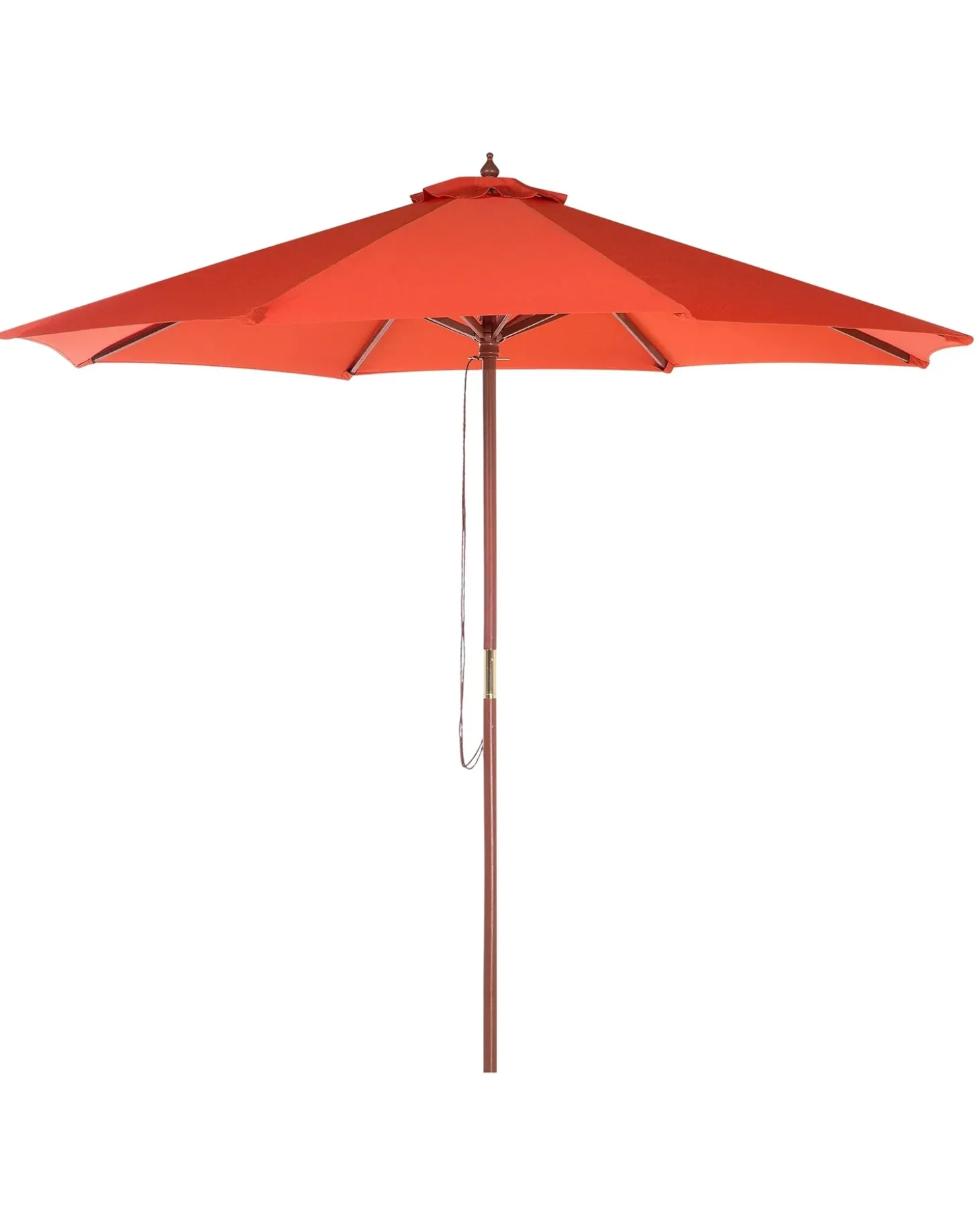 Haveparasol 270 cm TOSCANA Rød