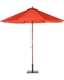 Haveparasol 270 cm TOSCANA Rød