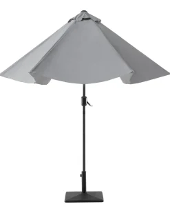 Haveparasol 270 cm VARESE Mørkegrå