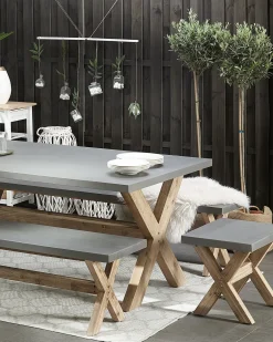 Havepuf OLBIA Beton Grå