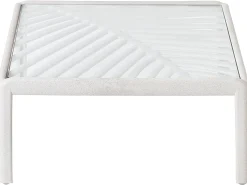 Havesofabord FERRETTI 69 cm 69 cm Lys Beige
