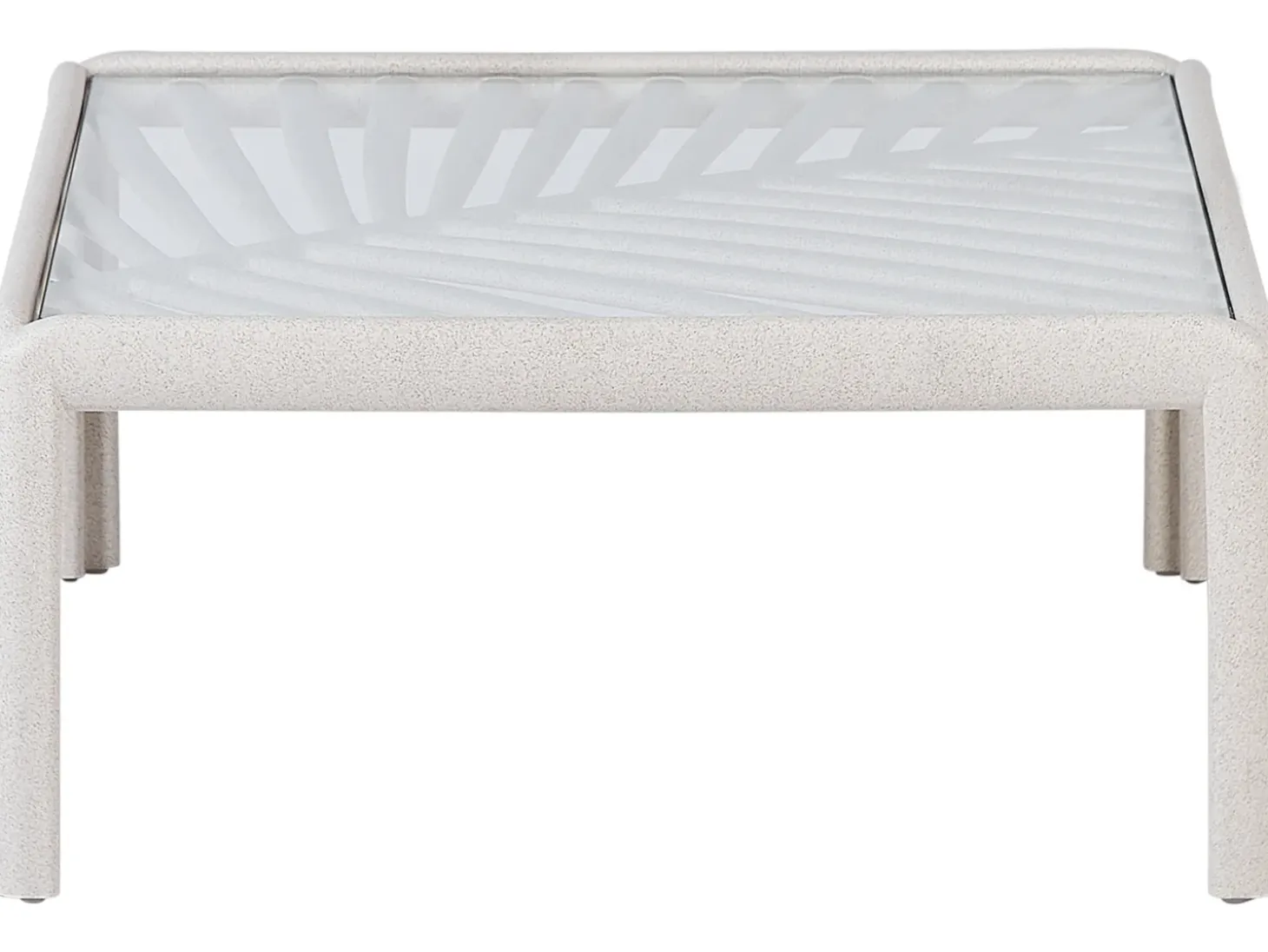 Havesofabord FERRETTI 69 cm 69 cm Lys Beige