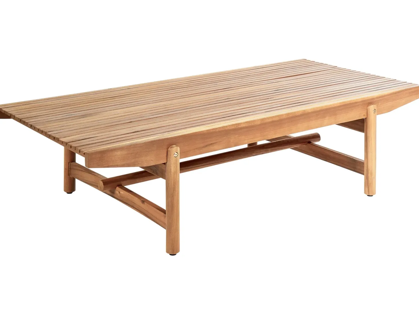 Havesofabord GIAVENO 145 cm 79 cm Akacietræ Brun