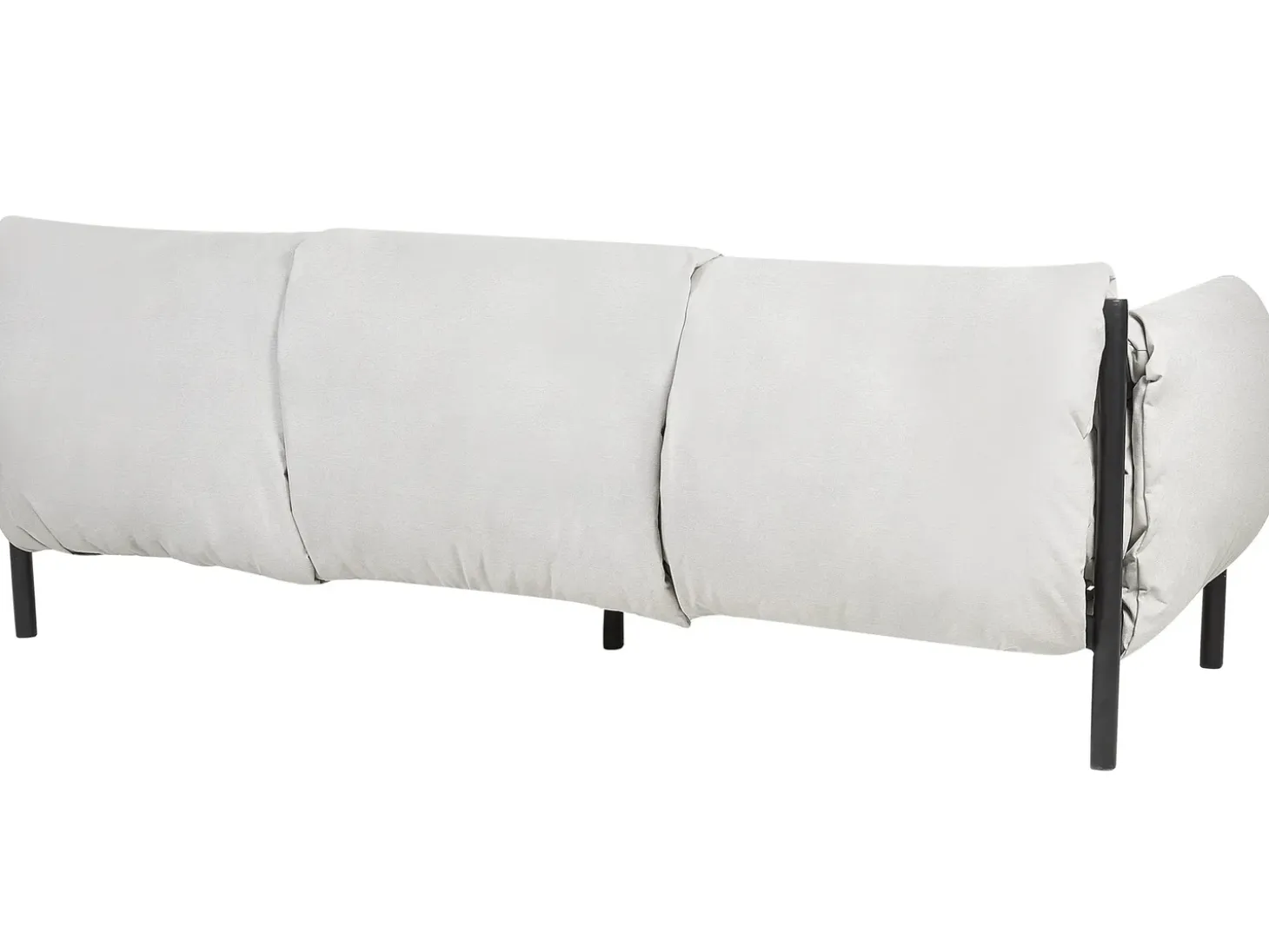 Havesofa 3 personers ESPERIA Metal Grå