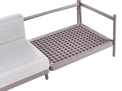 Havesofa 4 personers FERRETTI Brungrå