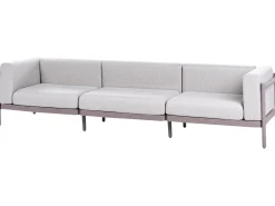 Havesofa 3 personers FERRETTI Brungrå