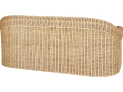 Havesofa 3 personers LIVADEIA Rattan Naturlig