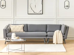 Havesofa 3 personers LORETELLO Højrevendt Grå
