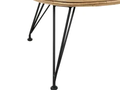 Havesofa 2 personers MARATEA Rattan Naturlig