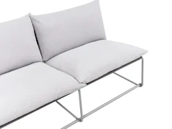 Havesofa 2 personers PICO Metal Grå