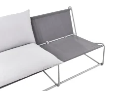 Havesofa 2 personers PICO Metal Grå