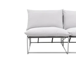 Havesofa 2 personers PICO Metal Grå