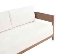 Havesofa 3 personers SAMPIERI Metal Brun