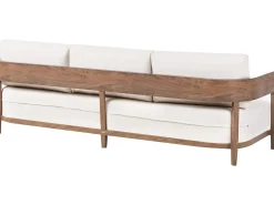 Havesofa 3 personers SAMPIERI Metal Brun