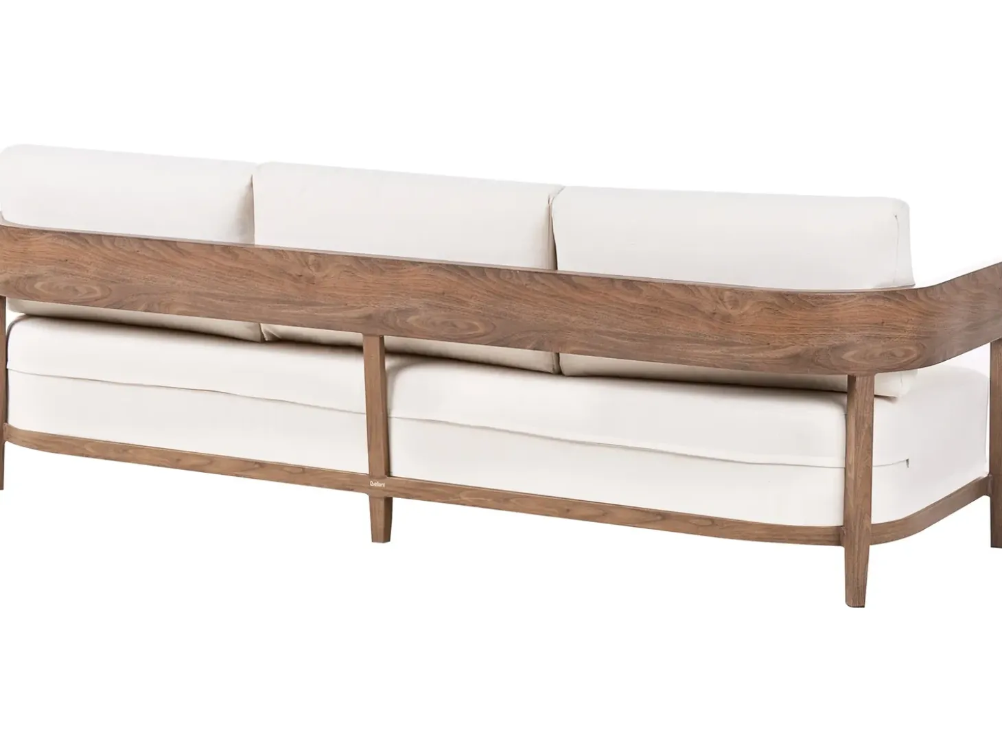 Havesofa 3 personers SAMPIERI Metal Brun