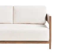 Havesofa 3 personers SAMPIERI Metal Brun
