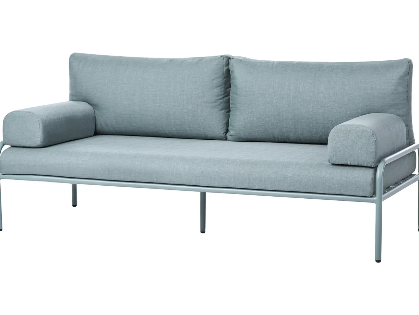 Havesofa 2 personers SOLOFRA Metal Mintgrøn