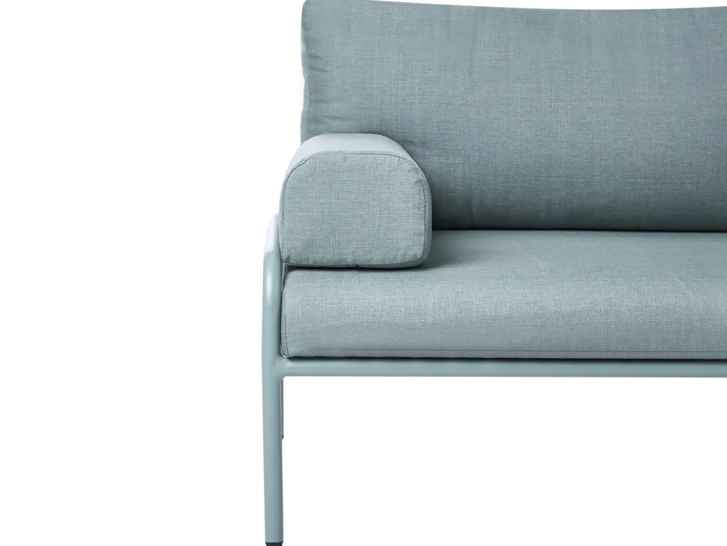 Havesofa 2 personers SOLOFRA Metal Mintgrøn