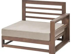 Havesofa 3 personers TIMOR Certificeret akacietræ Mørkebrun