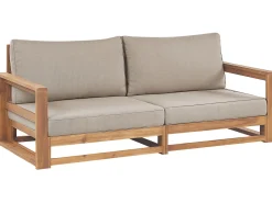 Havesofa 2 personers TIMOR Certificeret akacietræ Lysebrun