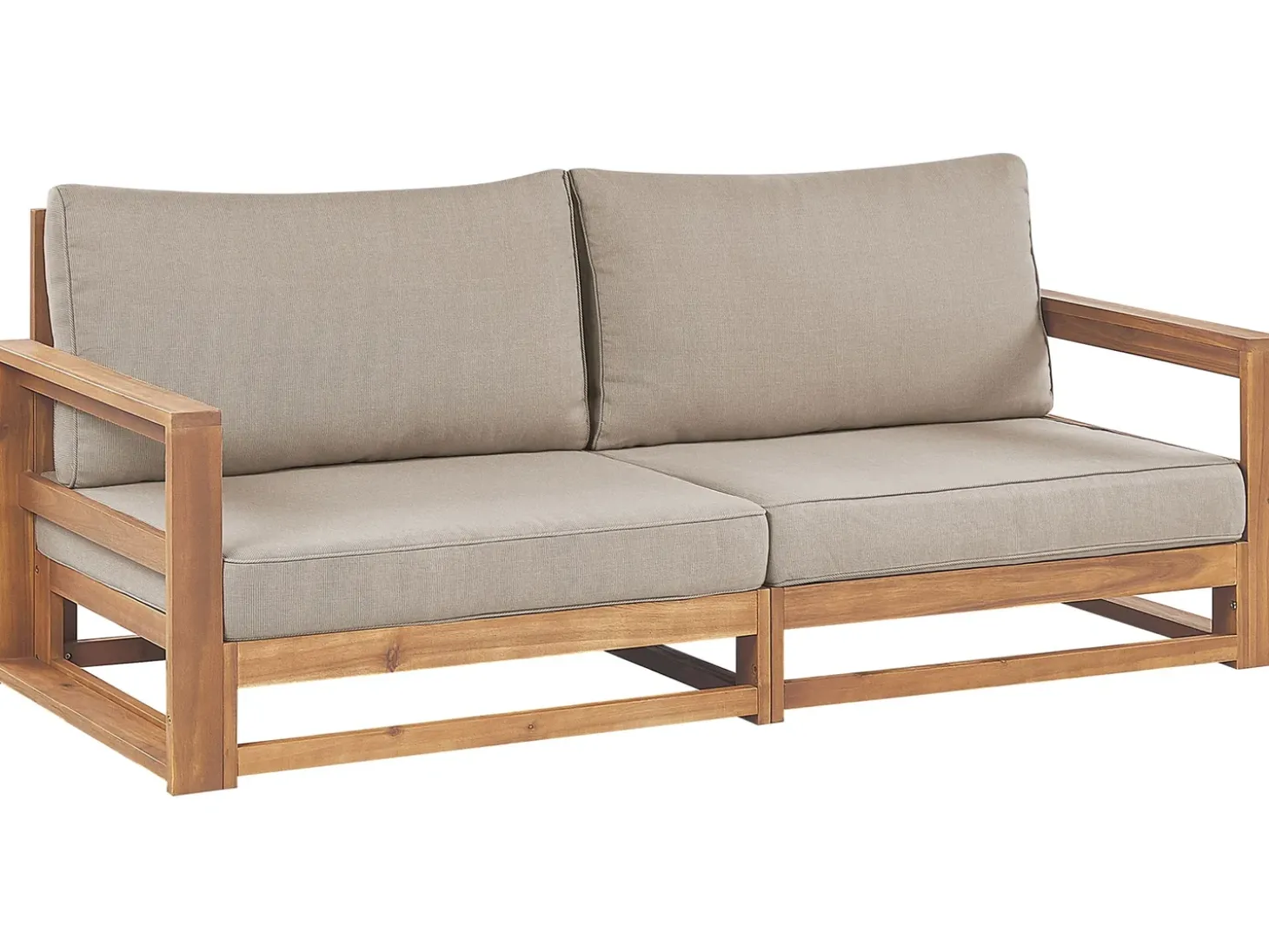 Havesofa 2 personers TIMOR Certificeret akacietræ Lysebrun