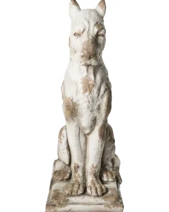 Havestatue CAPALBIO Hund Beige