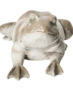 Havestatue CARAPELLE Frø Beige