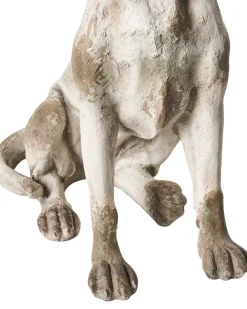 Havestatue CETONA Hund Beige