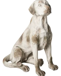 Havestatue CETONA Hund Beige