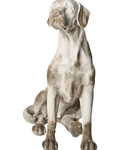 Havestatue CETONA Hund Beige